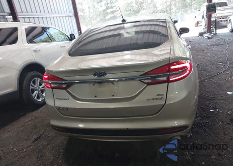 2017 Ford Fusion Se Hybrid from USA, damaged, VIN 3FA6P0LU6HR297023